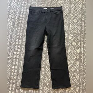 Nicole Miller Women's Black Straight Leg Jeans size 14 (M127) never worn